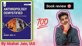 Anthropology Demystified by Akshat Jain Book review 🎯 viral ias shorts trending upsc [upl. by Mariquilla]