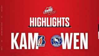 Kamloops Blazers at Wenatchee Wild 116  WHL Highlights 202324 [upl. by Ezri245]