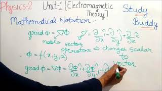 Introduction to Electromagnetic Theory  Gradient [upl. by Ymac]