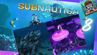 jai découvert une grotte et de magnétite Subnautica Lets play 8 [upl. by Horodko]