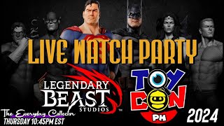 LEGENDARY BEAST STUDIOS  LIVE TOYCON 2024 WATCH PARTY [upl. by Adnirual786]