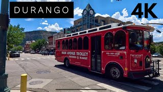 A Summer Walking Tour in Durango Colorado  4K [upl. by Bobbette]