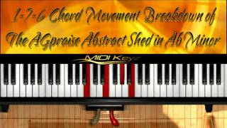 Chord Breakdown of 176 Movement in Ab Minor [upl. by Eityak]