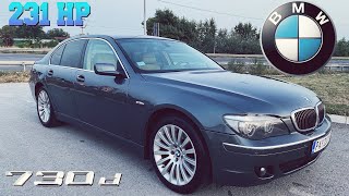 231 HP BMW 730D 2007  REVIEW [upl. by Danais697]