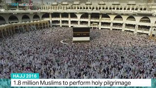 Hajj 2016 18 million Muslims to perform holy pilgrimage [upl. by Shinberg432]