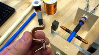 Build a simple DC motor with brushes and commutator [upl. by Nason475]