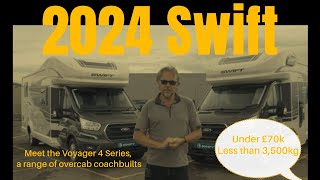 The MOST IMPORTANT new motorhomes of 2024 An EXCLUSIVE first look at Swifts new Voyager 4 Series [upl. by Medora561]