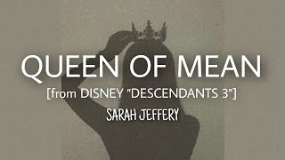 Sarah Jeffery  Queen of Mean quotfrom Disney DESCENDANTS 3quot lyrics [upl. by Ljoka]