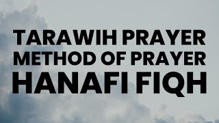 Tarawih Prayer  Hanafi Fiqh  Rummi Talks [upl. by Hairacaz]