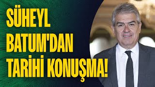 Süheyl Batumdan tarihi konuşma Dursun Özbek ve Ali Koçu yerden yere vurdu [upl. by Enoed159]