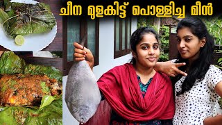 ചീന മുളകിട്ട് പൊള്ളിച്ച മീൻ 😋  Avoli Fish Fry Kerala Style  food vlog malayalam  Pullothi [upl. by Aimik853]