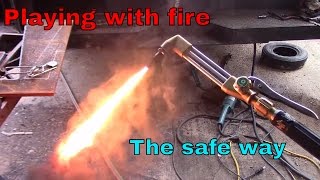 Acetylene torch basics [upl. by Nilrak]