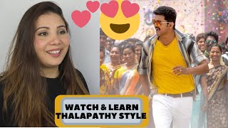 MERSAL Mersal Arasan TAMIL Song Reaction  Vijay  AR Rahman [upl. by Akim332]