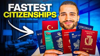 12 Fastest Countries for Citizenship by investment [upl. by Lehcir550]