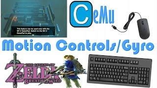 Cemu Mouse Motion Control Settings [upl. by Marybeth]