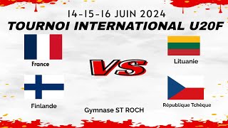 Le 33 ème tournoi international de Basket Féminin U20 🏀 [upl. by Aidile]