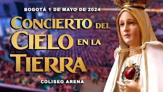 Concierto de los Caballeros de la Virgen en el Movistar Arena 🎺 Uniendo el Cielo y la Tierra [upl. by Anelrac77]