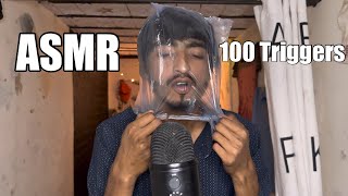 ASMR 100 Triggers In 5 Minutes [upl. by Lladnor]