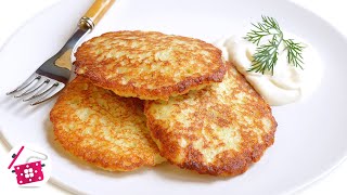 Самые вкусные ДРАНИКИ из картошки деруны Все СЕКРЕТЫ приготовления Potato pancakes Готовим дома [upl. by Elmaleh]