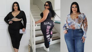 Plus Size Raise the Bar Dress  Y2k Baddie Pants  Catch me Vibe Cardigan  Fashion Collection [upl. by Muffin556]