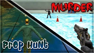 Prop Hunt amp Murder Garrys Mod [upl. by Locin]