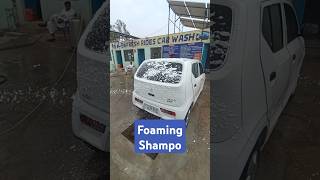 Alto Car washing With pure Foaming Shampo carswash carcare duet carmaintenance carwashing alto [upl. by Lillian]