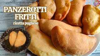 PANZEROTTI FRITTI  ricetta tipica PUGLIESE trucchi e segreti per renderli SOFFICISSIMI [upl. by Gert]