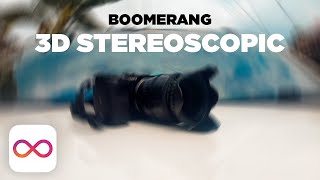 TRIK BOOMERANG 3D Stereoscopic  Dolly ZoomVertigo Effect [upl. by Goldin]