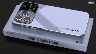 Nokia Lumia 200  5GMTK Dimensity 9300200MP Camera6000mAh Battery512GB StorageNokia Lumia 200 [upl. by Heiner901]