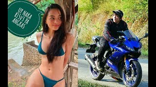 PART 2 2019 Yamaha R125 LookAlike My R15 v3  Komine Jacket JK 69 KikomiMotoPhoto Philippines [upl. by Ahsikyt]