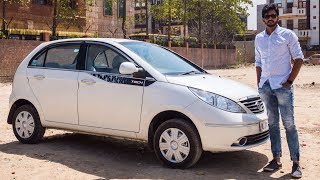 Tata Indica Vista Diesel Review  सबसे सस्ती Diesel Second hand Car in 70000 Only😍Same Swift Engine [upl. by Geirk]