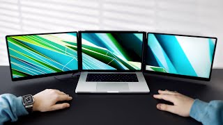 Wie funktioniert dieses TripleScreen MacBook [upl. by Eicarg850]