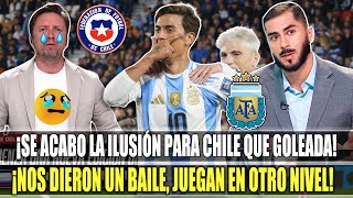 ¡HUMILLADOS NARRADORES CHILENOS DESENCAJADOS CON GOLEADA DE ARGENTINA CONTRA CHILE  ELIMINATORIAS [upl. by Arten43]