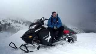 BC Snowmobiler Reaction to the SkiDoo REVXM [upl. by Namolos342]