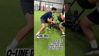 OLine Drill pass pro agility drill Oline Drill HighSchoolFootball CFB ProLimitAthletes [upl. by Guinevere]