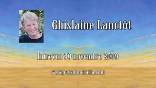 Ghislaine Lanctôt  Intrevue 30 novembre 2009 18 [upl. by Navonoj283]