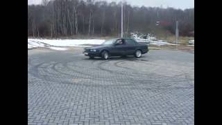 BMW SERIES 7 E32 735i DRIFT part1 [upl. by Sivrep257]