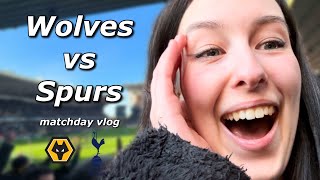 LEMINA WINS IT LATE ON FOR WOLVES  Wolves vs Tottenham Hotspur 21 Matchday Vlog [upl. by Archibaldo]