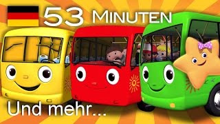 Die Räder vom Bus  Und noch viele weitere Kinderlieder  von LittleBabyBum [upl. by Towers]