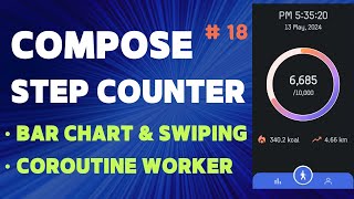 Step Counter App18 completed [upl. by Yuh]