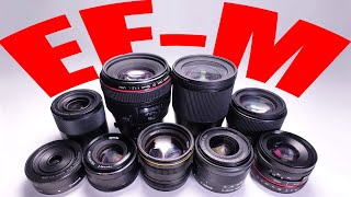 EFM Lenses Cheap But Good Review and Comparison [upl. by Otto421]