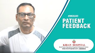 Best Oncology Department  Patient Review  Kiran Hospital Surat [upl. by Yankee]