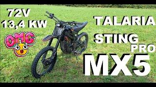 NEW TALARIA MX5 MODEL PRO 134KW [upl. by Zoarah]