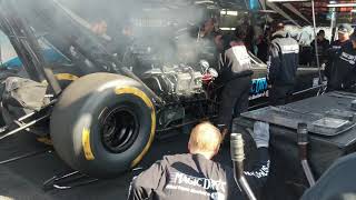 4K NHRA TOP FUEL THROTTLE WHACK  UP CLOSE AND PERSONAL [upl. by Olbap]