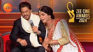 Shahrukh Khan And Sunil Grover Hilarious Skits  Zee Cine Awards 2024  Zee TV [upl. by Bridie242]