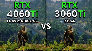 RTX 3060 Ti vs RTX 4060 Ti Power Limit 65StockOC  Test In 9 Games at 1080p  2024 [upl. by Nuri]