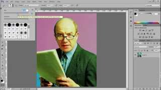 How to Use Quick Mask in Photoshop CS6 [upl. by Oijimer]