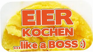 EIER KOCHEN  SO GELINGT DAS PERFEKTE EI  Kitchen Tricks [upl. by Susanna]