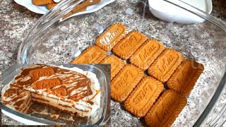 Lotus Biscoff TiramisuEasy Dessert [upl. by Dixil]