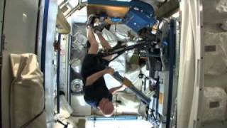 Working Out Aboard the Space Station [upl. by Novehc]